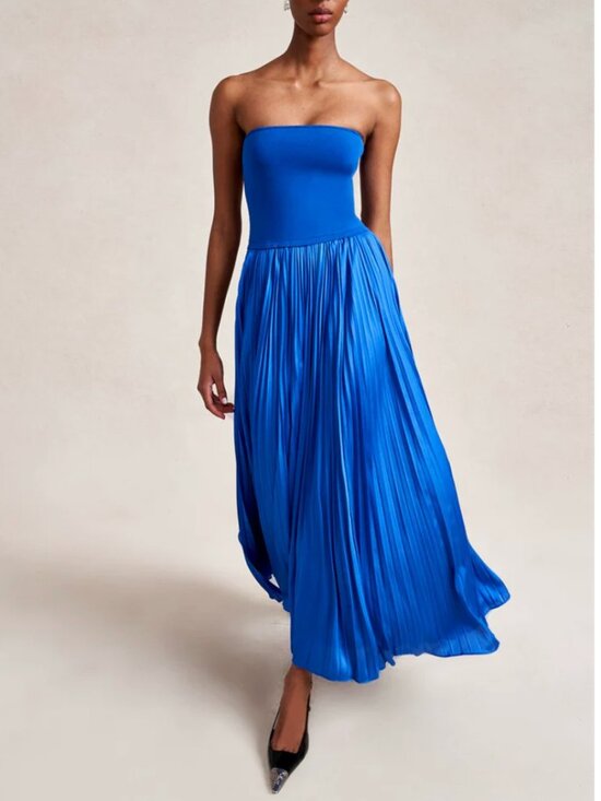 La Ligne Dresses & Skirts - La Ligne Estelle Midi Dress XSmall Cobalt Blue